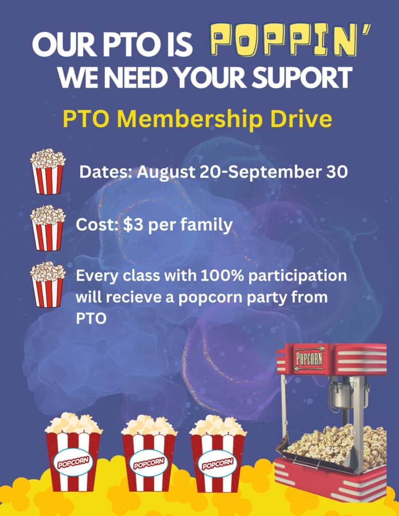 PTO membership drive!