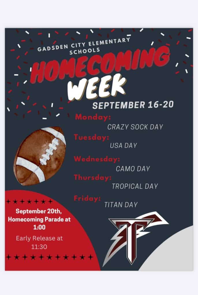 Homecoming dress-up days