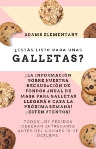 Cookie Dough fundraiser